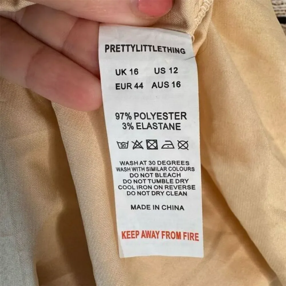 PrettyLittleThing silky satin
